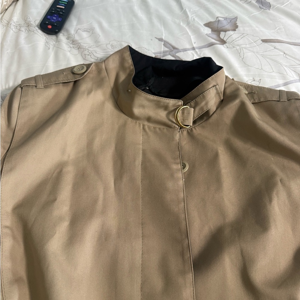 Classic Tan Trench Coat